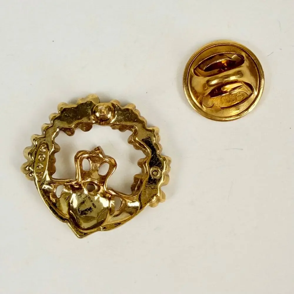 Avon claddagh pin